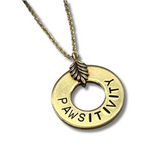 Load image into Gallery viewer, Custom Dainty Brass Necklace