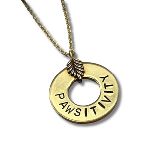 Custom Dainty Brass Necklace