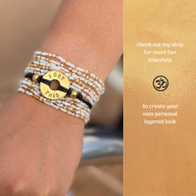 Load image into Gallery viewer, Custom Brass Bar Bracelet
