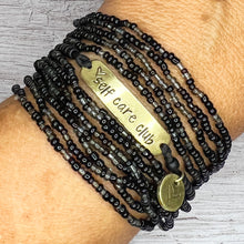 Load image into Gallery viewer, Custom Brass Bar Bracelet w/charm