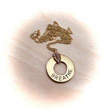 Load image into Gallery viewer, Custom Dainty Brass Necklace