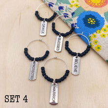 Load image into Gallery viewer, Which Wine is Mine?  Mantra Wine Rings