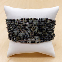 Load image into Gallery viewer, Midnight - 6 or 12-Strand Beaded Stacker