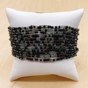 Midnight - 6 or 12-Strand Beaded Stacker