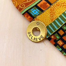 Load image into Gallery viewer, Custom Brass Mantra Pin